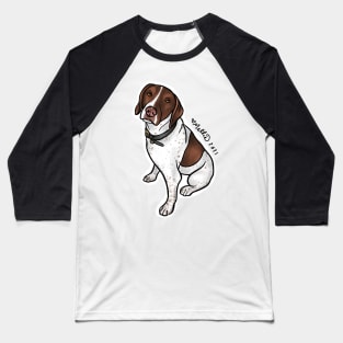 Merle — Dogs of Marble, Colorado Baseball T-Shirt